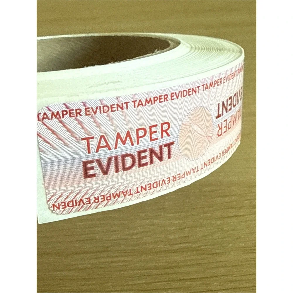 Tamper Evident‎ Labels -Syn Safe TE Destructible-Aggressive adhesive